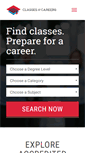 Mobile Screenshot of classesandcareers.com
